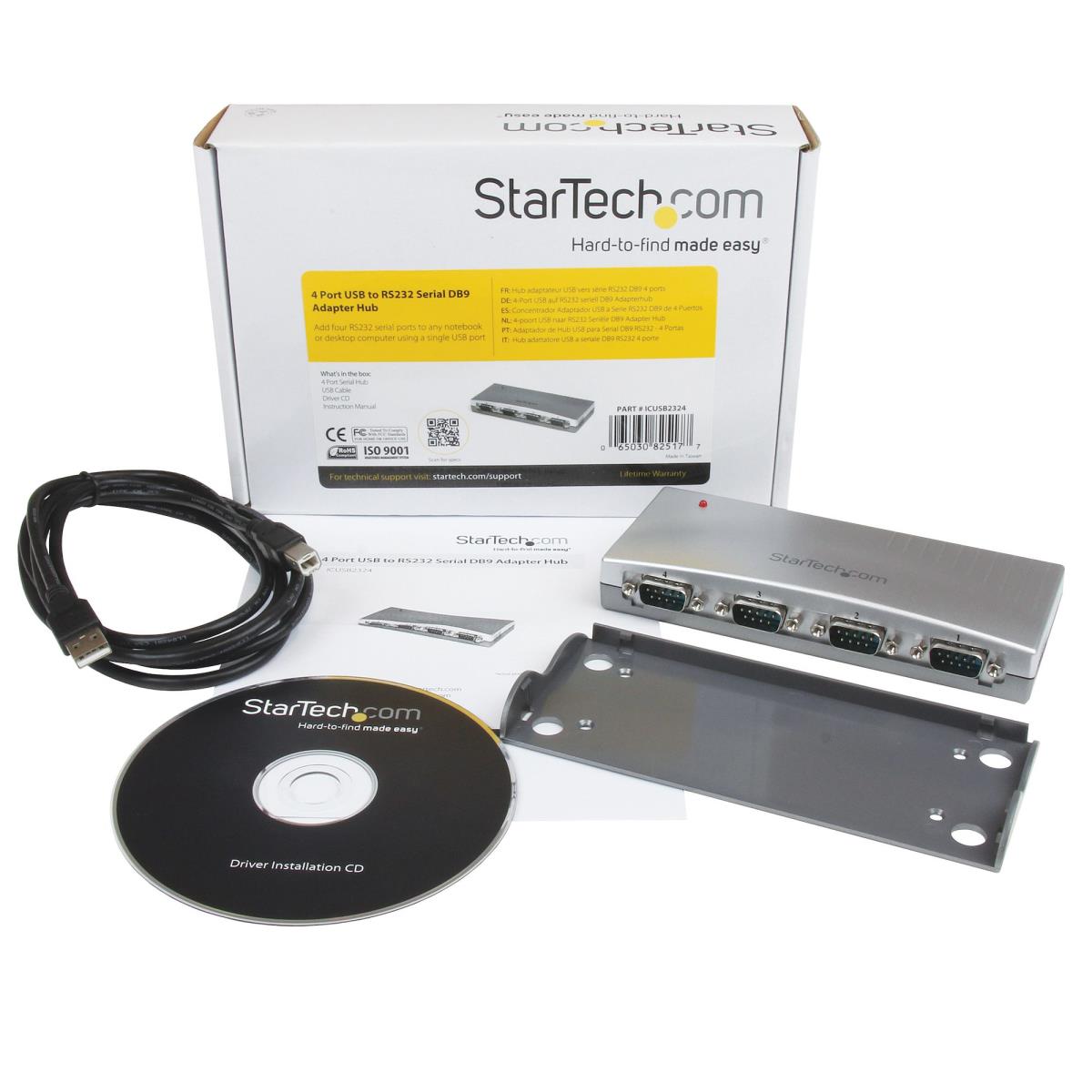 STARTECH.COM Converter Cable 4pt Rs232 Ser To USBl