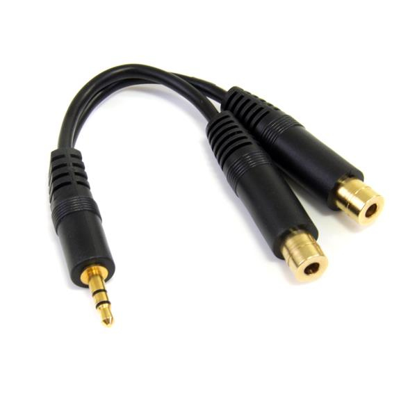 STARTECH.COM Splitter Cable Pc Speaker Y 6in