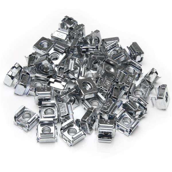 STARTECH.COM M5 Cage Nuts For Cabinet Rails Pkg Of 50