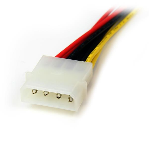 STARTECH.COM Splitter Cable Low Profile4 To 2 SATA Internal Power