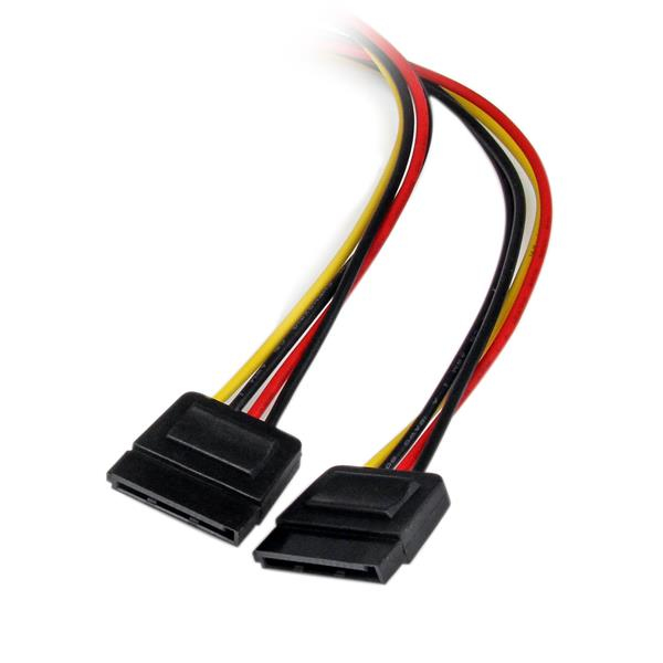 STARTECH.COM Splitter Cable Low Profile4 To 2 SATA Internal Power