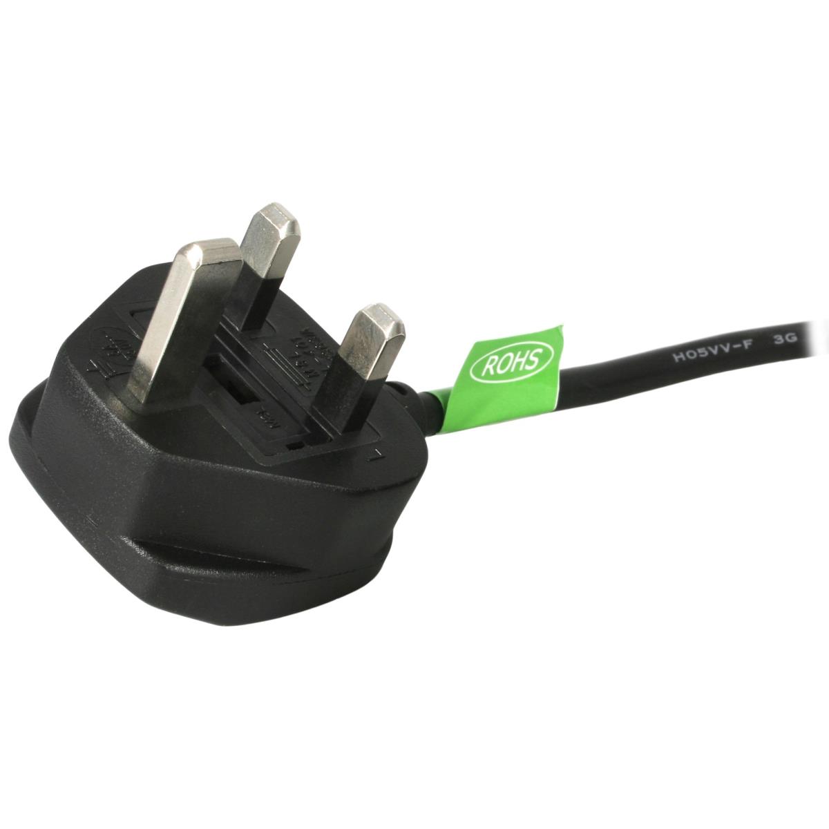 STARTECH.COM Uk Computer Power Cord Cable 2m (pxt101uk)