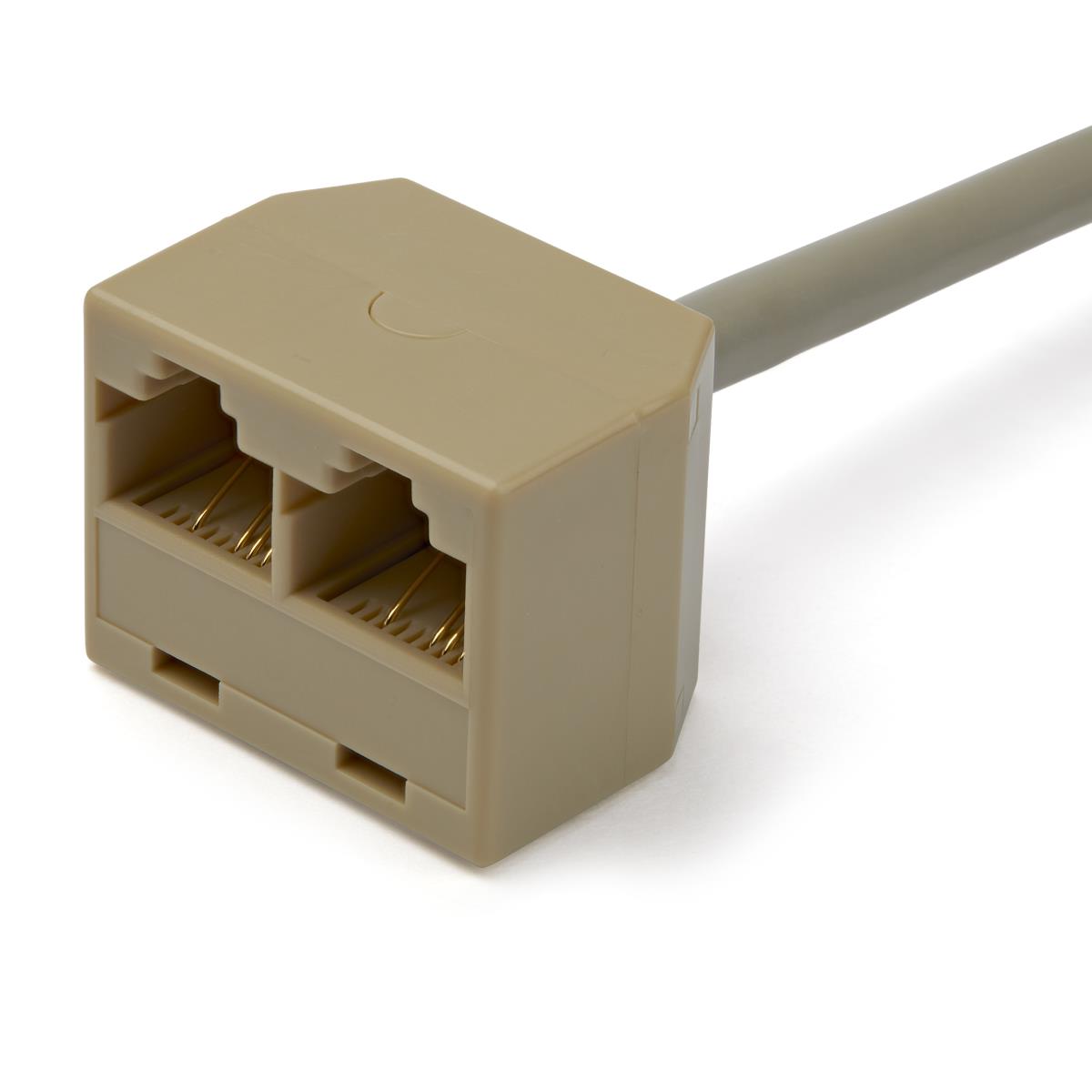 STARTECH.COM Splitter Adapter Cablerj45
