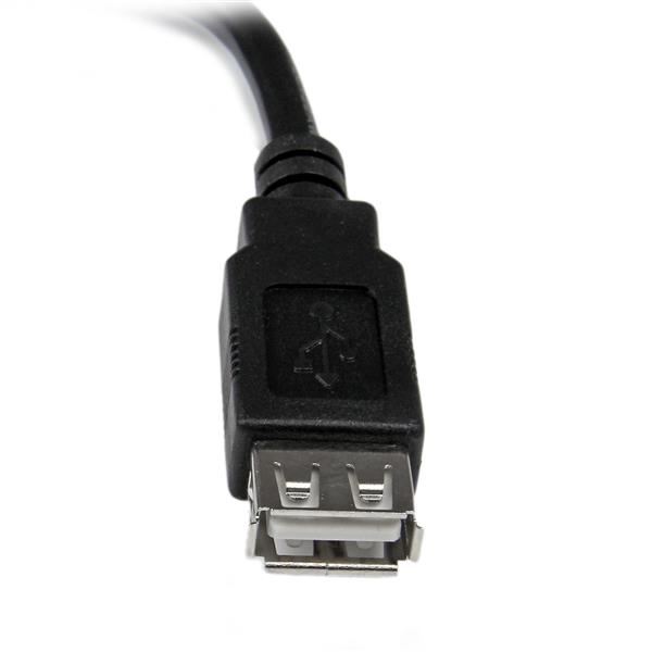 STARTECH.COM USB Extension Cable Fully Rated USB-a/ USB-a 6in