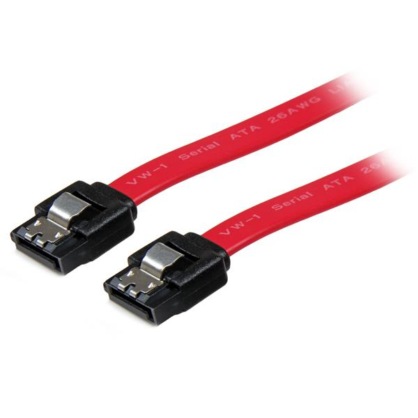 STARTECH.COM Latching SATA Cable - Straight M/m 30cm