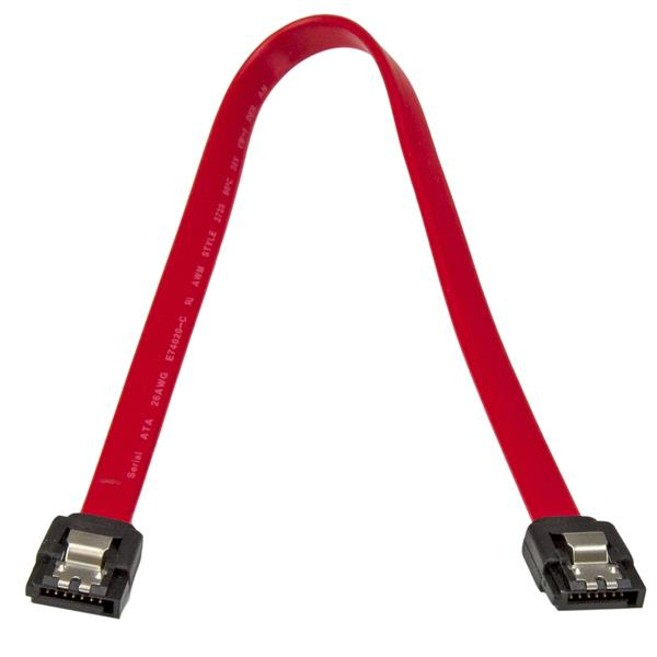 STARTECH.COM Latching SATA Cable - Straight M/m 30cm