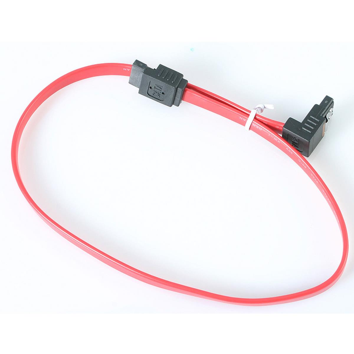 STARTECH.COM Latching SATA Cable - 1 Right Angle M/m 45cm