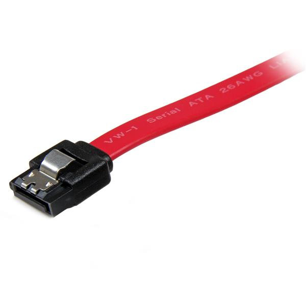 STARTECH.COM Latching SATA Cable - Straight M/m 61cm
