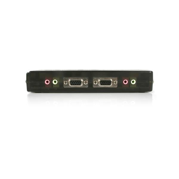 STARTECH.COM KVM Switch Kit USB 4 Port With Cables And Audio Black