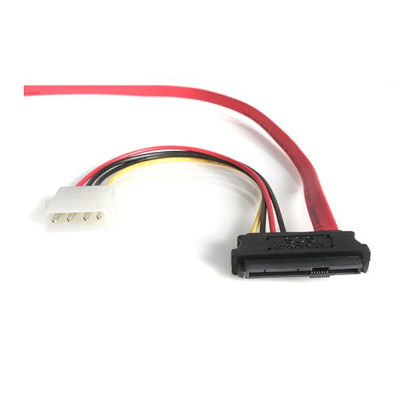 STARTECH.COM SATA Cable - SAS 29-pin To SATA With Low Profile4 Power Cable 45cm