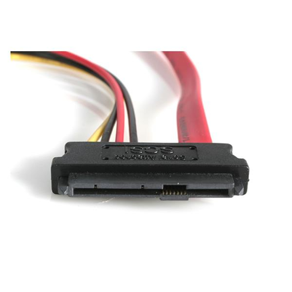 STARTECH.COM SATA Cable - SAS 29-pin To SATA With Low Profile4 Power Cable 45cm