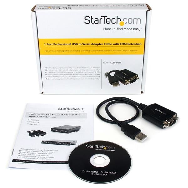 STARTECH.COM Professional USB To Rs-232 Serial Adapter