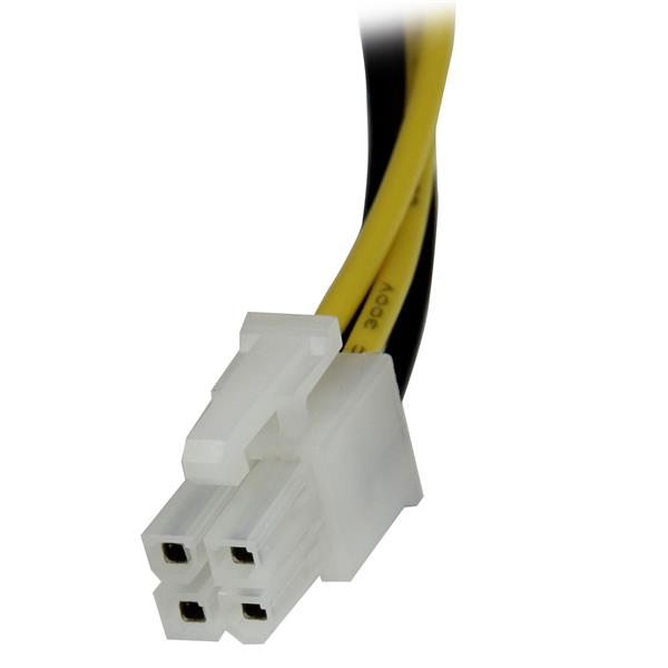 STARTECH.COM Power Extension 8in ATX12v 4 Pin P4 Cpu
