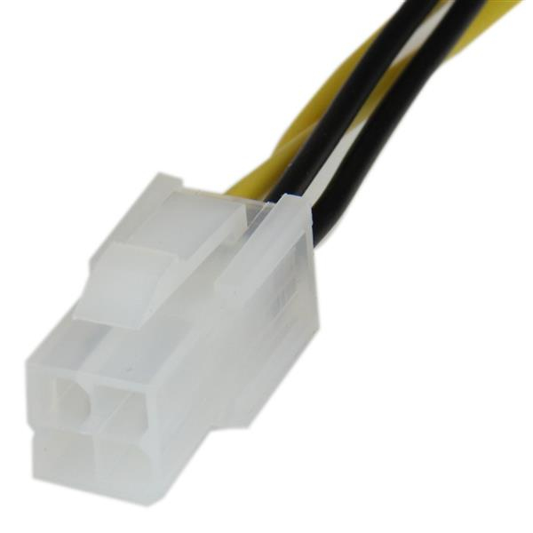 STARTECH.COM Power Extension 8in ATX12v 4 Pin P4 Cpu