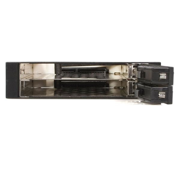 STARTECH.COM 3.5in Tray-less Dual 2.5in SATA Hd Hot-swap Bay