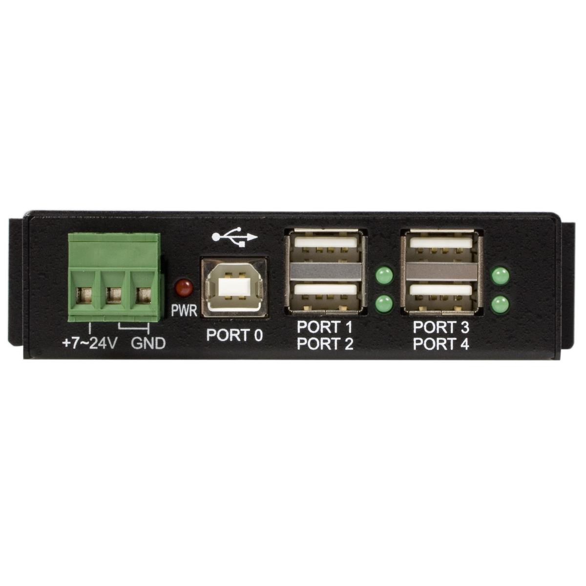 STARTECH.COM Mountable 4 Port Rugged Industrial USB Hub
