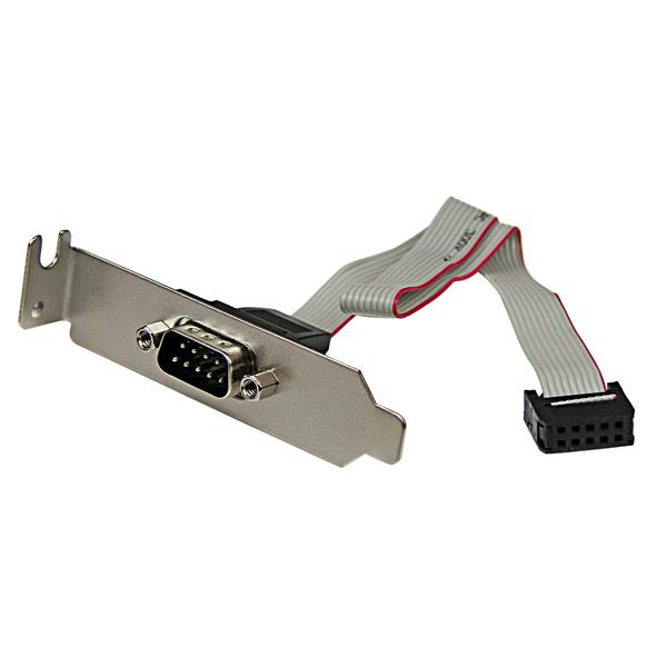 STARTECH.COM Header Slot Plate With Low Profile Bracket 9-pin Serial To 10-pin