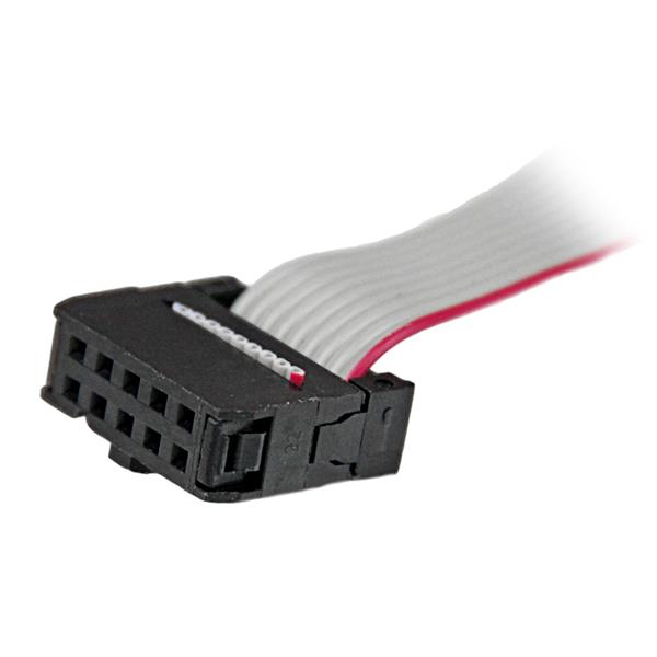 STARTECH.COM Header Slot Plate With Low Profile Bracket 9-pin Serial To 10-pin