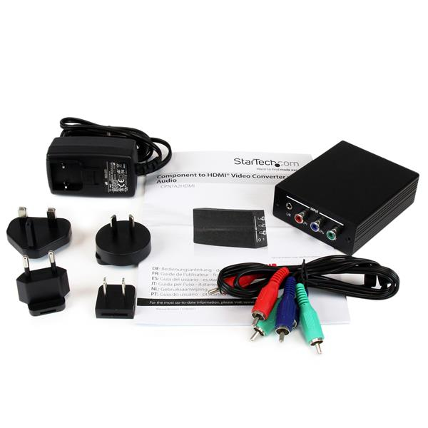 STARTECH.COM Component To Hdmi Video Converter With Audio