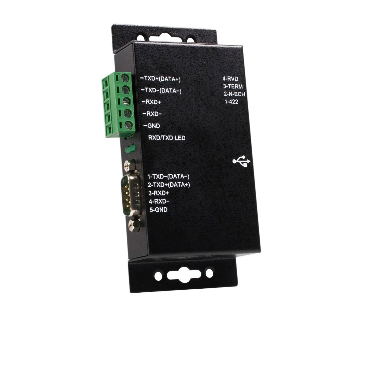 STARTECH.COM Metal Industrial USB To Rs422/rs485 Serial Adapter W/ Isolation 1port