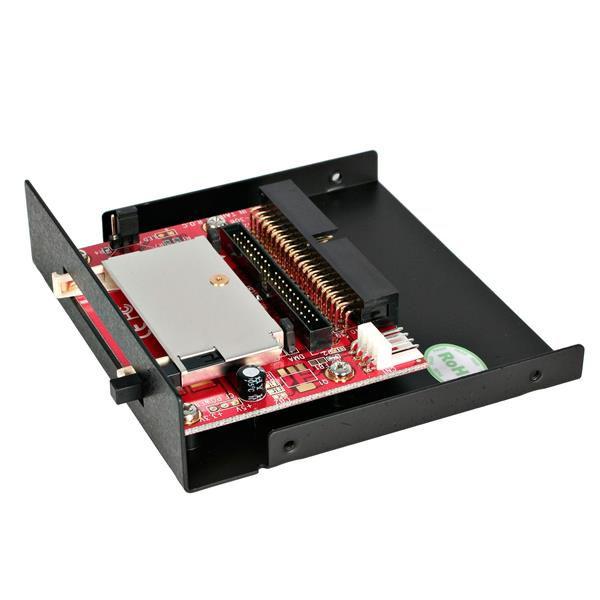STARTECH.COM Drive Bay 3.5in Ide To Single Cf SSD Adapter Card Reader