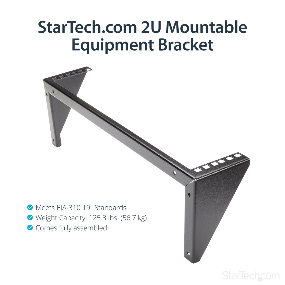 STARTECH.COM Steel Vertical Rack And Wall Mountable Server Rack 2u 19in Uk