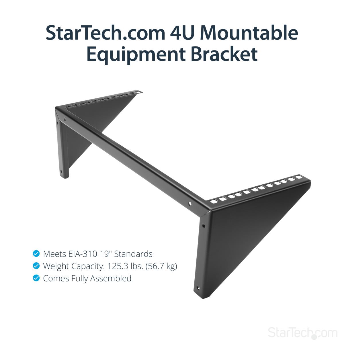 STARTECH.COM Steel Vertical Rack And Wall Mountable Server Rack 4u 19in
