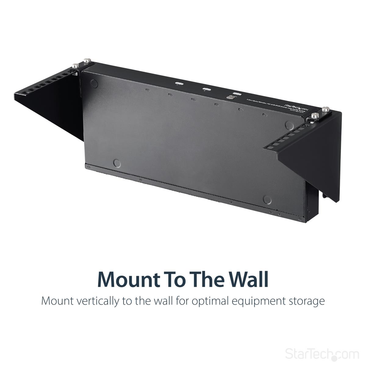 STARTECH.COM Steel Vertical Rack And Wall Mountable Server Rack 4u 19in
