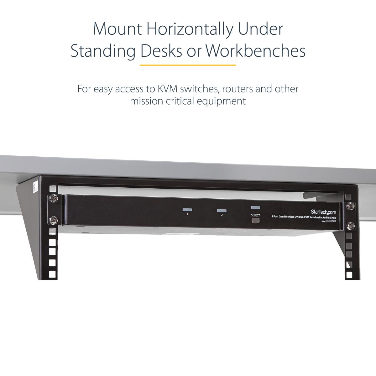 STARTECH.COM Steel Vertical Rack And Wall Mountable Server Rack 3u 19in