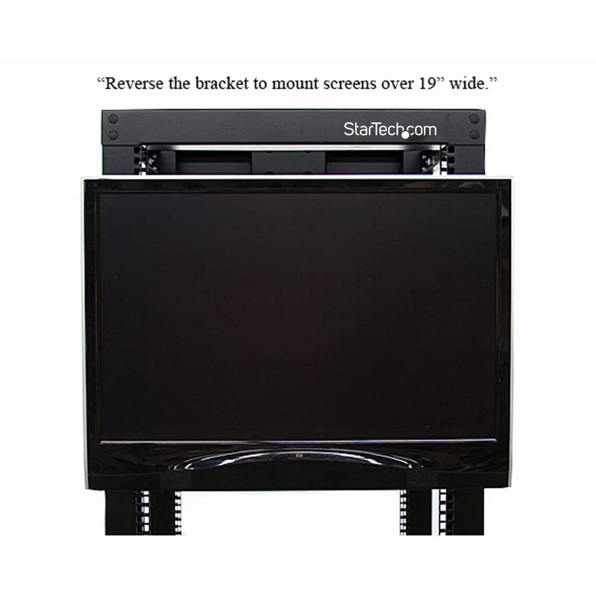 STARTECH.COM Monitor Mount - Rack Or Cabinet - 19in