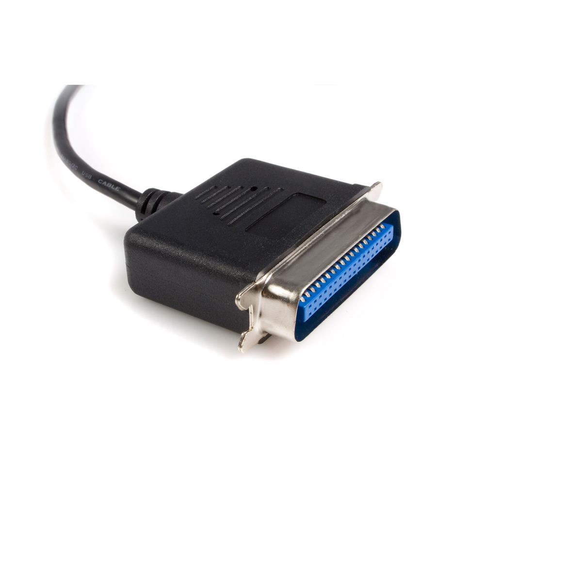 STARTECH.COM USB To Parallel Printer Adapter M/m 10ft