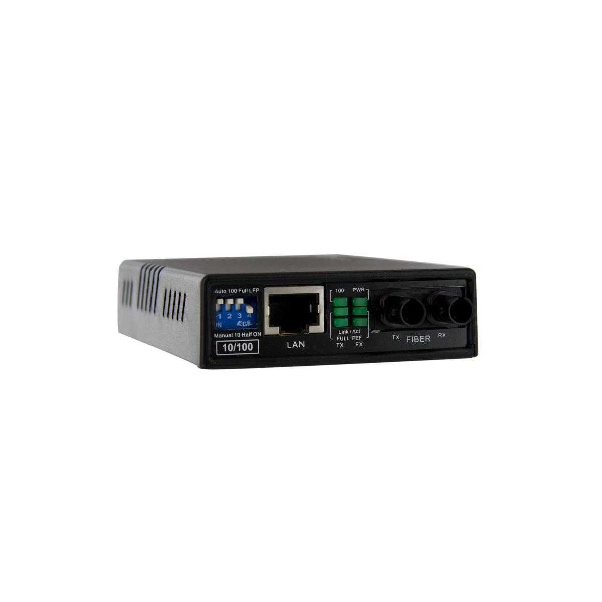 STARTECH.COM Ethernet To Multi Mode Fiber Media Converter 10/100 St 2 Km