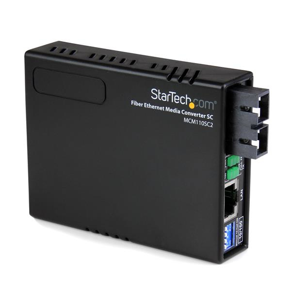 STARTECH.COM Ethernet To Multi Mode Fiber Media Converter 10/100 Sc 2km