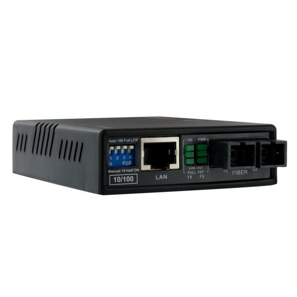 STARTECH.COM Ethernet To Multi Mode Fiber Media Converter 10/100 Sc 2km