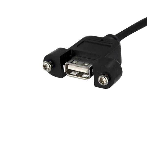 STARTECH.COM USB 2.0 Panel Mount A To Motherboard Header Cable - F/f 30cm