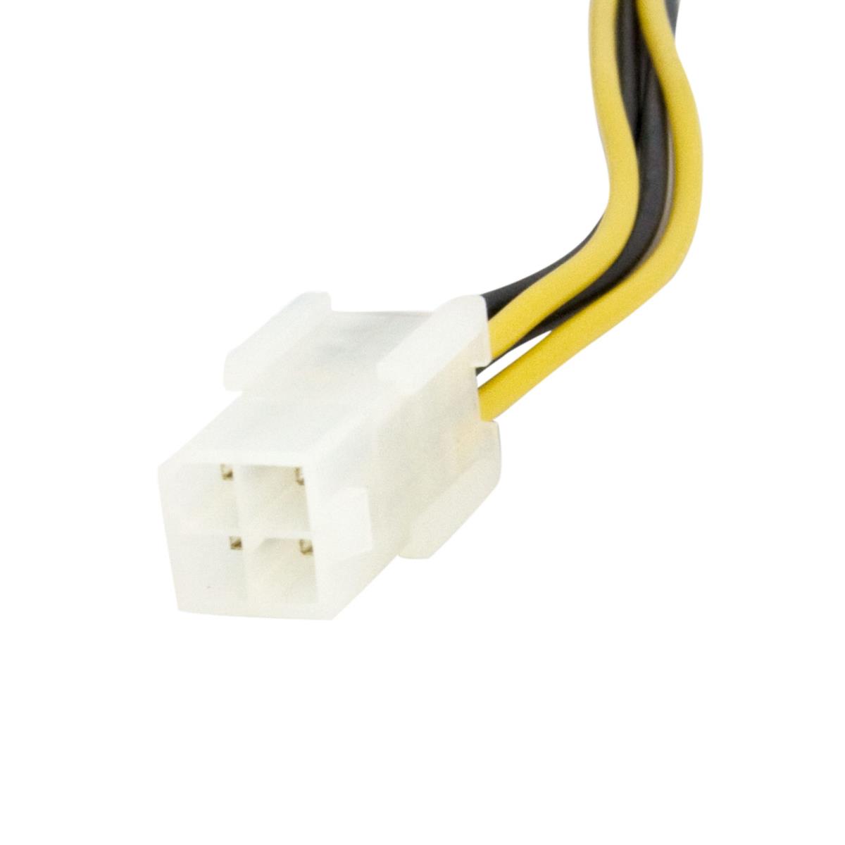 STARTECH.COM Cable Adapter 6in 4 Pin To 8 Pin Eps Power With Low Profile4 F/m