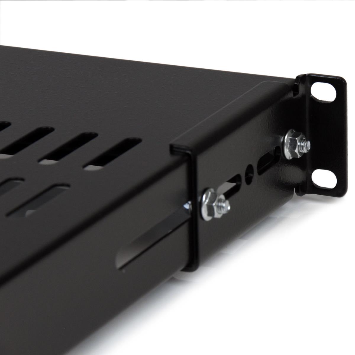 STARTECH.COM Adjustable Depth Fixed Server Rack Cabinet Shelf