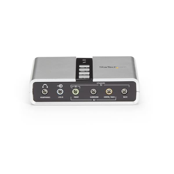STARTECH.COM Audio Adapter External Sound Card 7.1 USB