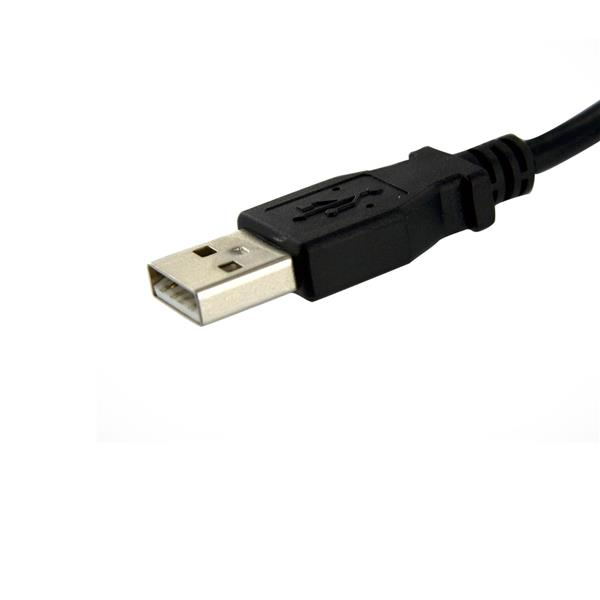 STARTECH.COM Panel Mount USB Cable A To A - F/m 30cm