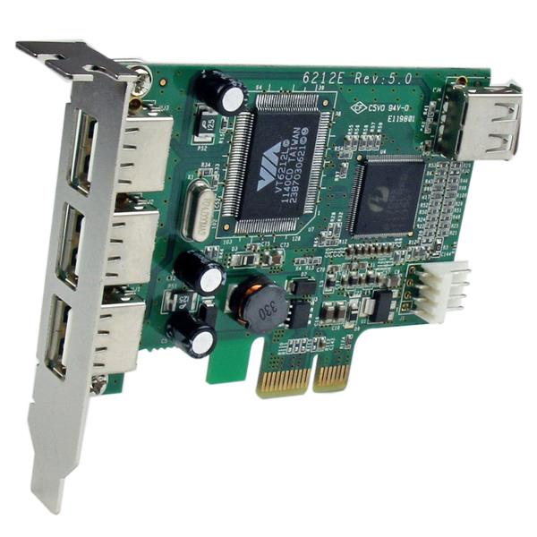 STARTECH.COM Pci-e High Speed USB Card 4 Port  Low Profile
