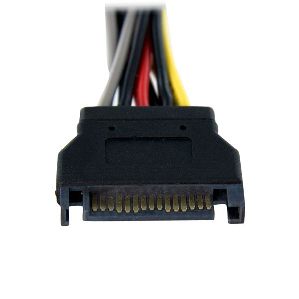 STARTECH.COM Power Y Splitter Cable 6in SATA