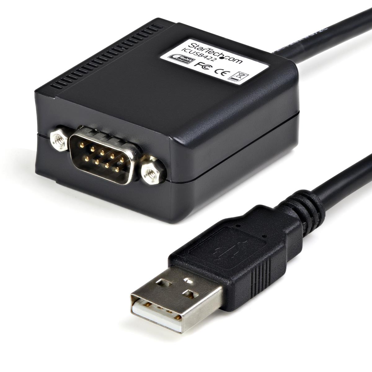 STARTECH.COM Professional Rs422 Rs485 USB Serial Cable Adapter 6ft 1port