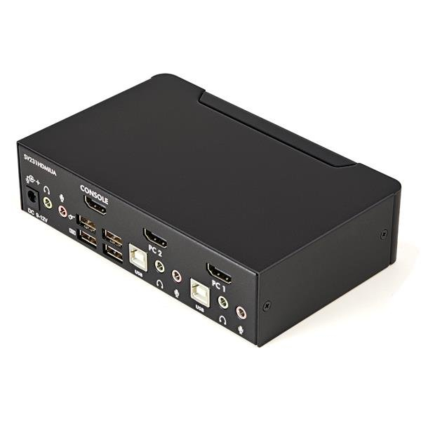 STARTECH.COM KVM Switch 2 Port USB/ Hdmi With Audio And USB 2.0 Hub