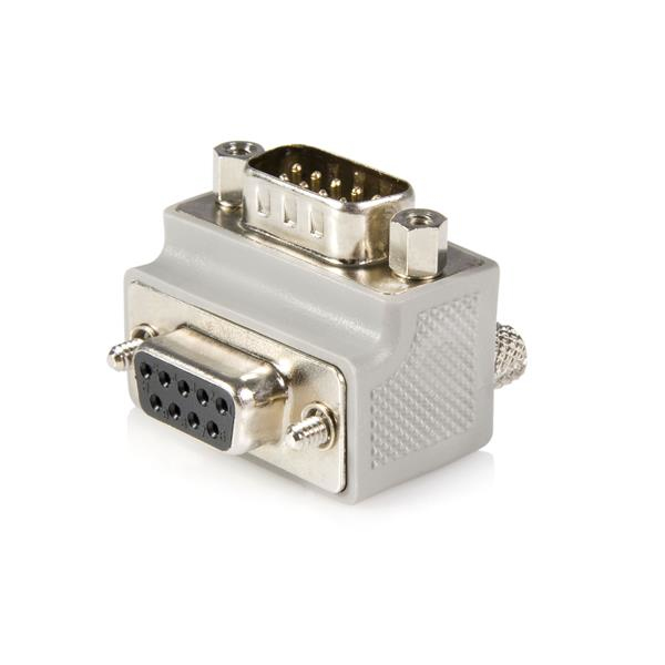 STARTECH.COM Db9 To Db9 Serial Cable Adapter - Right Angle Type 1 - M/f