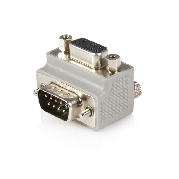 STARTECH.COM Db9 To Db9 Serial Cable Adapter - Right Angle Type 2 - M/f