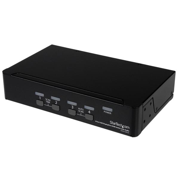 STARTECH.COM KVM Switch - DisplayPort USB With Audio 4 Port