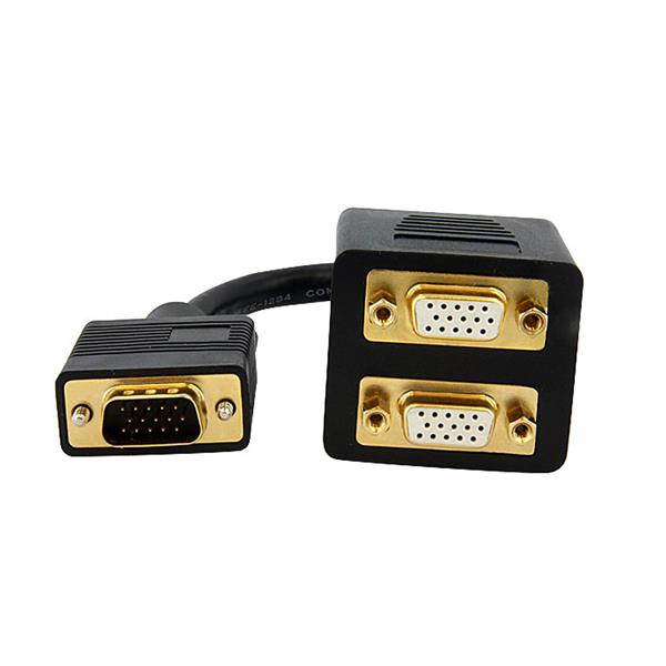 STARTECH.COM Vga To 2x Vga Video Splitter Cable 1ft M/f