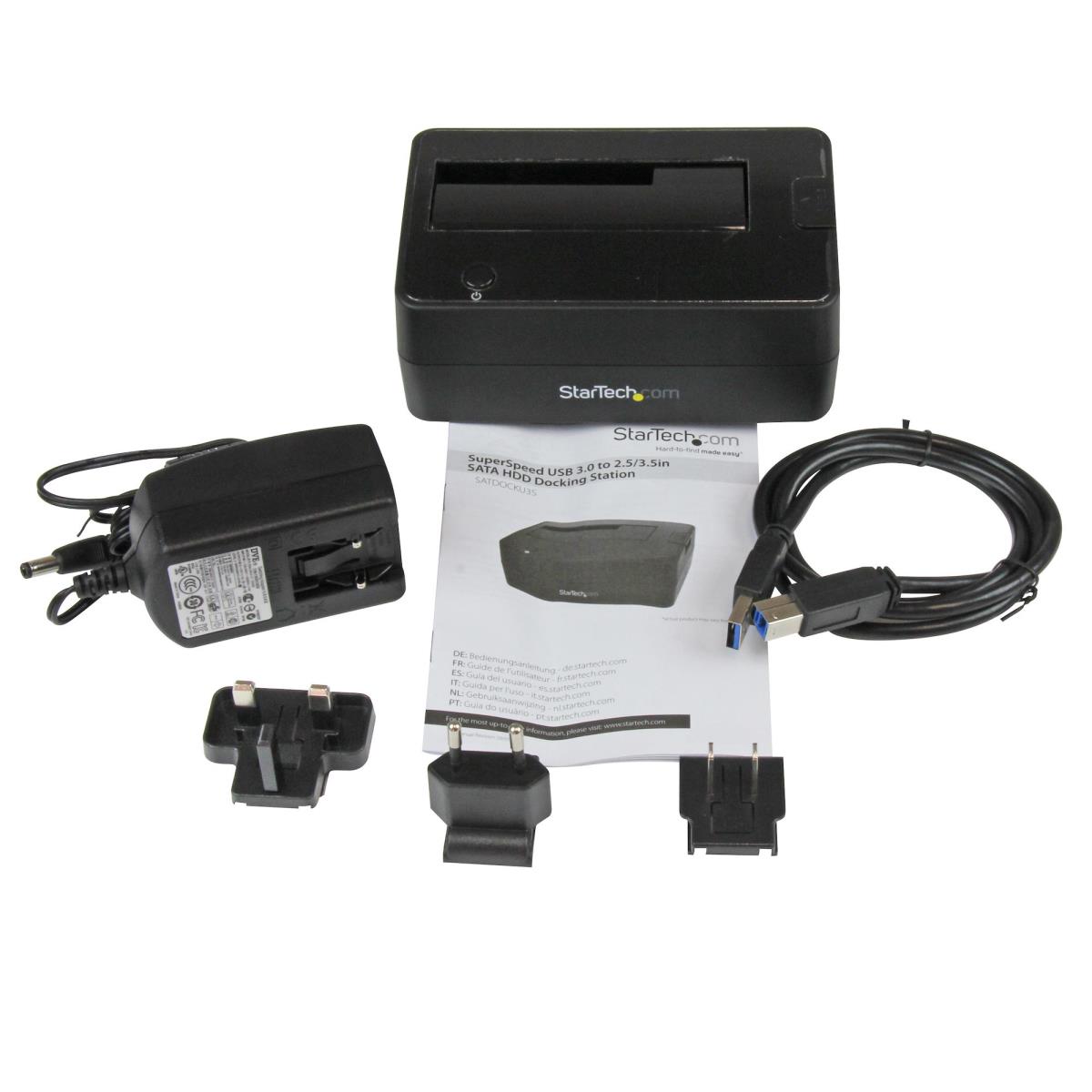 STARTECH.COM Docking Station - USB 3.0 To SATA For 2.5/3.5 HDD