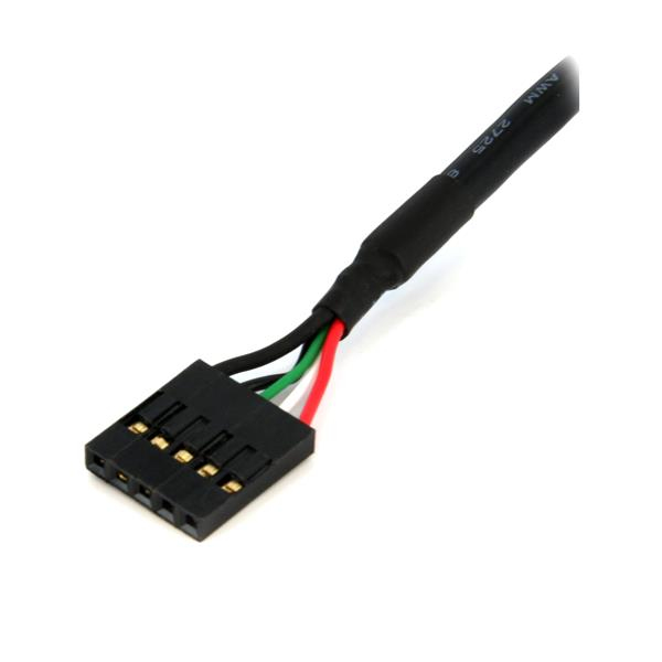 STARTECH.COM Motherboard Header Cable F/ F Internal 5 Pin USB Idc 45cm