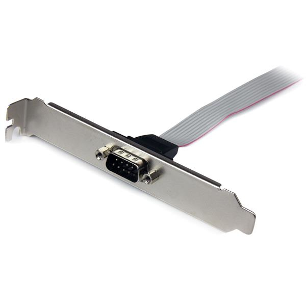 STARTECH.COM 9 Pin Serial Male To 10 Pin Motherboard Header Slot Plate 16in